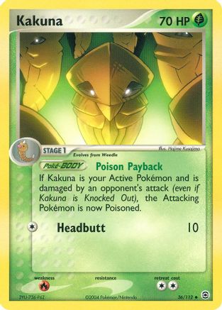 Kakuna FireRed & LeafGreen - Uncommon