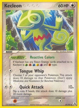 Kecleon 037/92 Legend Maker - Uncommon