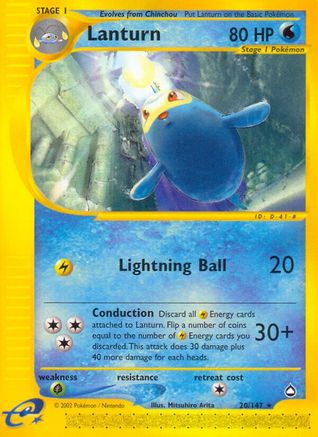 Lanturn (20) Aquapolis - Rare