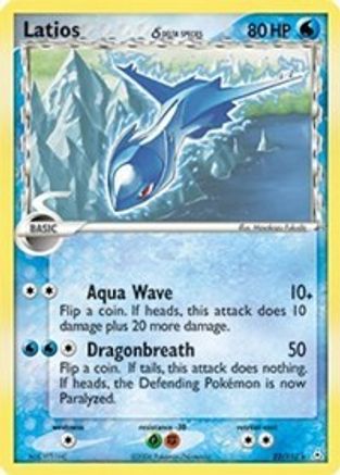 Latios (Delta Species) 022 - Reverse Holofoil Holon Phantoms - Rare