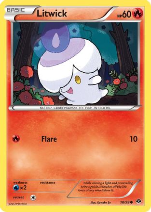 Litwick - Reverse Holofoil Next Destinies - Common