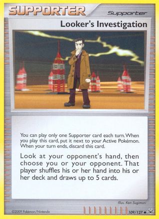 Looker's Investigation Platinum - Uncommon