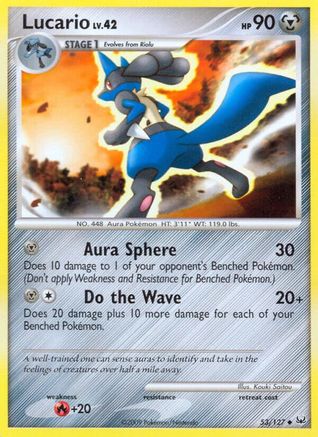 Lucario Platinum - Uncommon