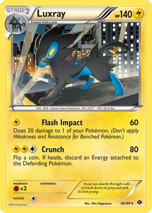 Luxray - 46/99/099 Deck Exclusives - Rare
