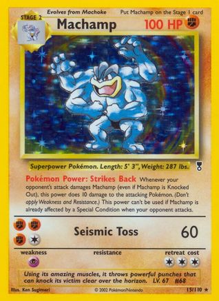 Machamp - Reverse Holofoil Legendary Collection - Holo Rare