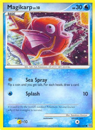 Magikarp 065 Stormfront - Common
