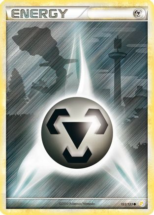 Metal Energy (Basic) 122 - Reverse Holofoil HeartGold SoulSilver - Common