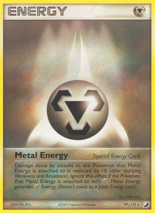 Metal Energy (Special) Unseen Forces - Rare