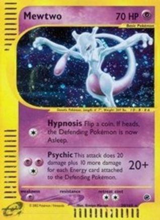 Mewtwo (20) - Holofoil Expedition - Holo Rare