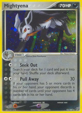 Mightyena - Reverse Holofoil Deoxys - Holo Rare