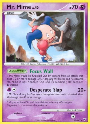 Mr. Mime - Reverse Holofoil Supreme Victors - Rare