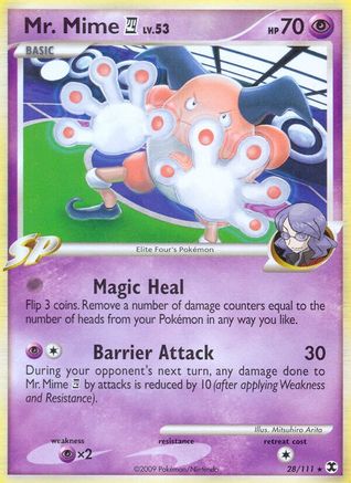 Mr. Mime E4/111 Rising Rivals - Rare