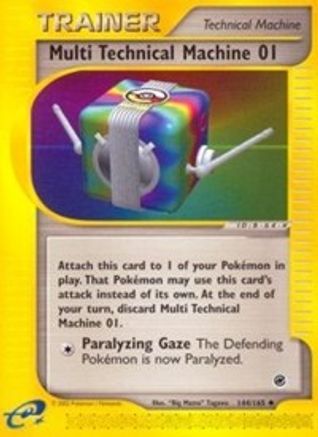 Multi Technical Machine 01 - Reverse Holofoil Expedition - Uncommon