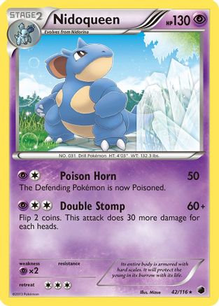 Nidoqueen/116 Plasma Freeze - Rare