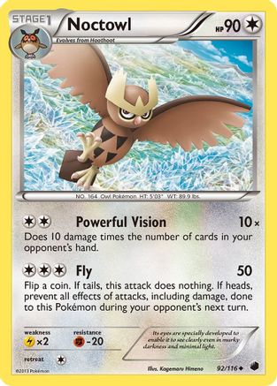 Noctowl Plasma Freeze - Uncommon