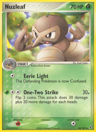 Nuzleaf Deoxys - Uncommon
