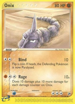 Onix 071/100 - Reverse Holofoil Sandstorm - Common