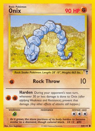 Onix - Reverse Holofoil Legendary Collection - Common