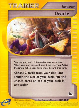 Oracle - Reverse Holofoil Skyridge - Uncommon