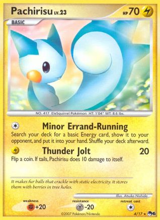 Pachirisu 004/017 POP Series 6 - Rare