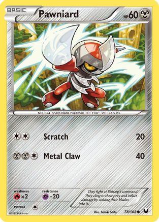 Pawniard - Reverse Holofoil Dark Explorers - Common