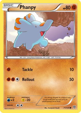 Phanpy/135 Plasma Storm - Common