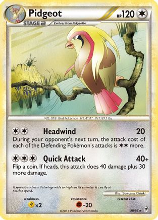 Pidgeot Call of Legends - Rare