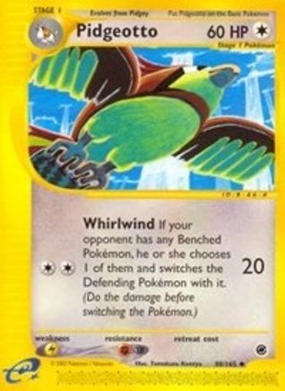 Pidgeotto - Reverse Holofoil Expedition - Uncommon