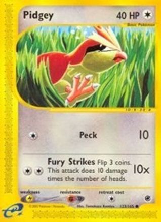 Pidgey - Reverse Holofoil Expedition - Common