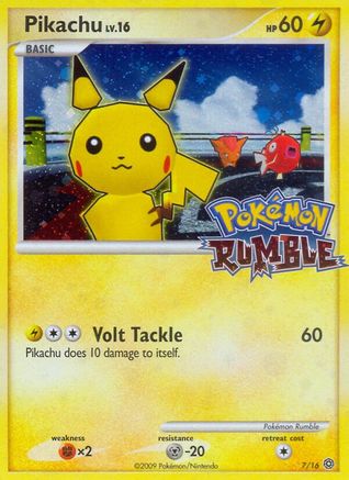 Pikachu - Holofoil Rumble - Promo