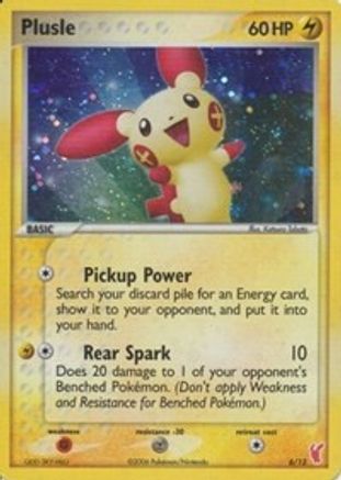 Plusle - Holofoil EX Trainer Kit 2 Plusle & Minun - Common