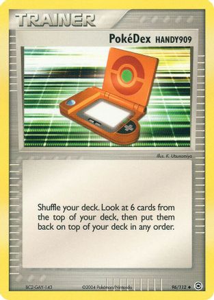 PokeDex (HANDY909) - Reverse Holofoil FireRed & LeafGreen - Uncommon