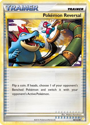 Pokemon Reversal 099 - Reverse Holofoil HeartGold SoulSilver - Uncommon