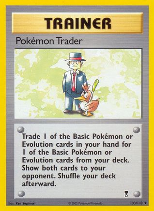 Pokemon Trader 103 - Reverse Holofoil Legendary Collection - Rare