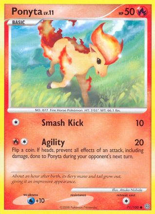 Ponyta 071 Stormfront - Common