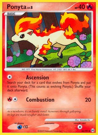 Ponyta (46) 046 Arceus - Uncommon