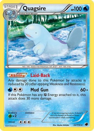 Quagsire Plasma Freeze - Rare