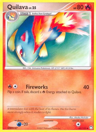 Quilava Mysterious Treasures - Uncommon