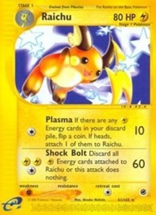 Raichu (61) 061 Expedition - Rare