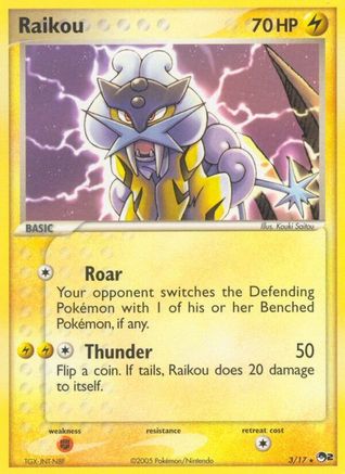 Raikou/017 POP Series 2 - Rare