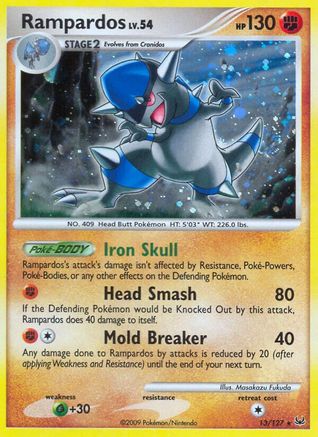 Rampardos - Reverse Holofoil Platinum - Holo Rare