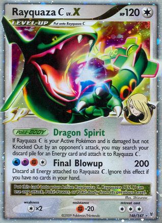 Rayquaza C Lv.X - Holofoil Supreme Victors - Ultra Rare