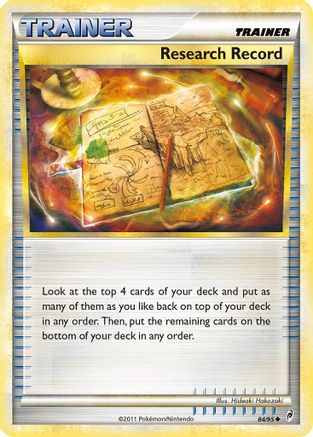 Research Record Call of Legends - Uncommon