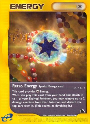 Retro Energy - Reverse Holofoil Skyridge - Uncommon