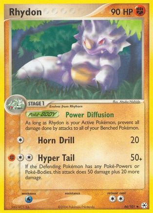 Rhydon - Reverse Holofoil Hidden Legends - Uncommon