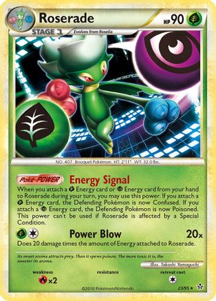 Roserade Unleashed - Rare