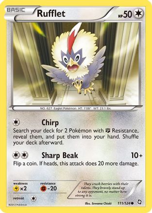 Rufflet - Reverse Holofoil Dragons Exalted - Common