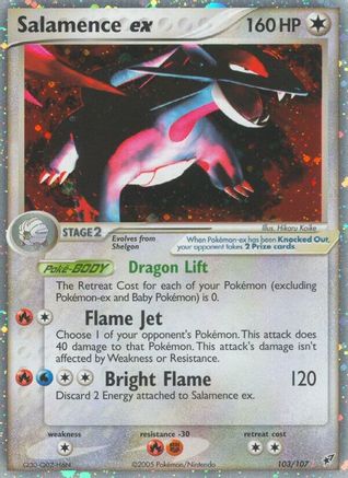Salamence ex Deoxys - Ultra Rare