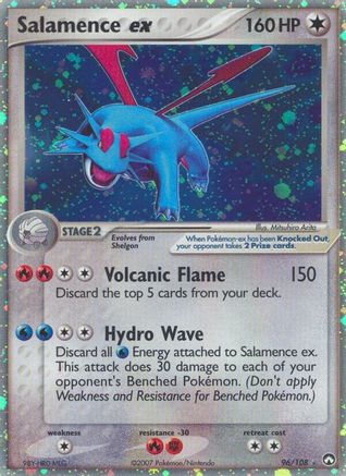 Salamence ex - Holofoil Power Keepers - Ultra Rare