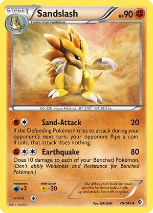 Sandslash Boundaries Crossed - Uncommon